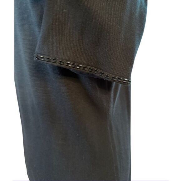 Gladys Bagley Knit Top Sz. XL Beaded Neckline/Center Black Vintage - Picture 5 of 7